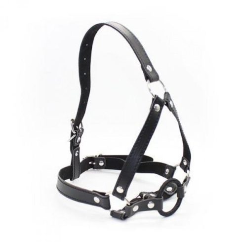 Knebel-Imbracatura per testa con anello Head Harness+Ring Gag 1-00904266