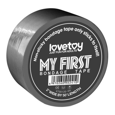 My First Non Sticky Bondage Tape Grey ~ 10-4700120-4
