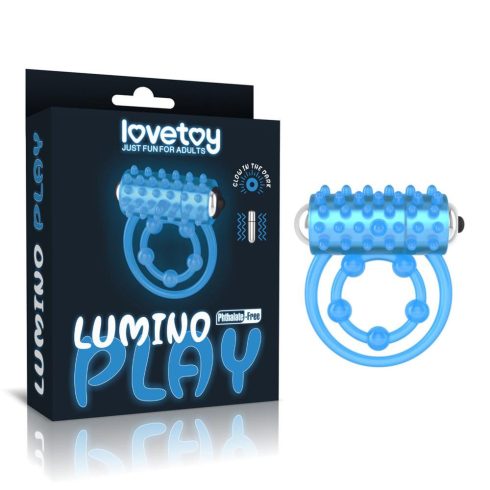 Lumino Play Vibrating Penis Ring ~ 10-LV343216
