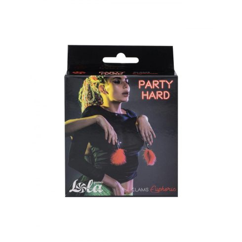 Clamps Party Hard Euphoric Red 1131-02lola