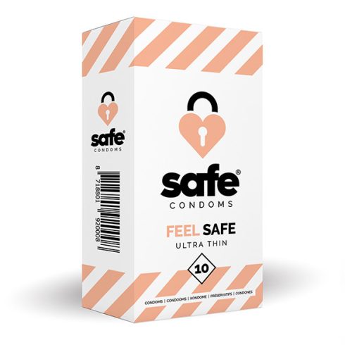 SAFE - condoms  Feel Safe Ultra Thin (10 pcs) ~ 16-25150