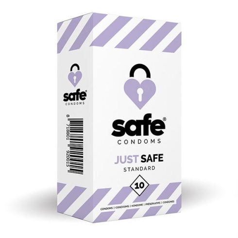 SAFE - condoms Just Safe Standard (10 pcs) ~ 16-25151