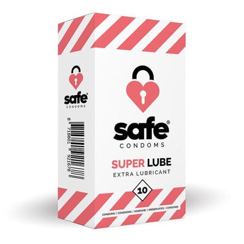 SAFE - condoms Super Lube Extra Lubricant (10 pcs) ~ 16-25667