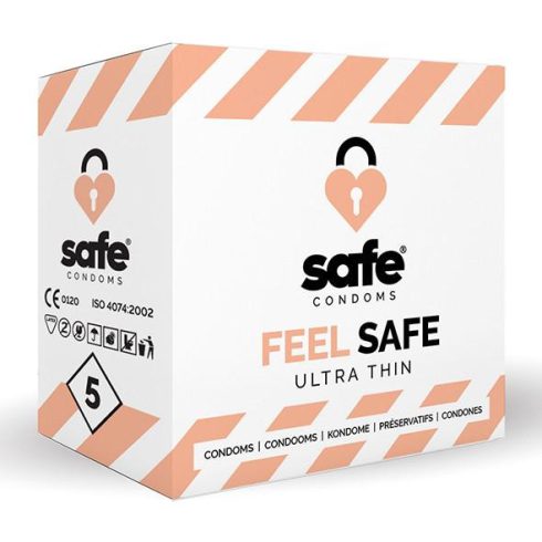 SAFE - condoms Feel Safe Ultra Thin (5 pcs) ~ 16-25670
