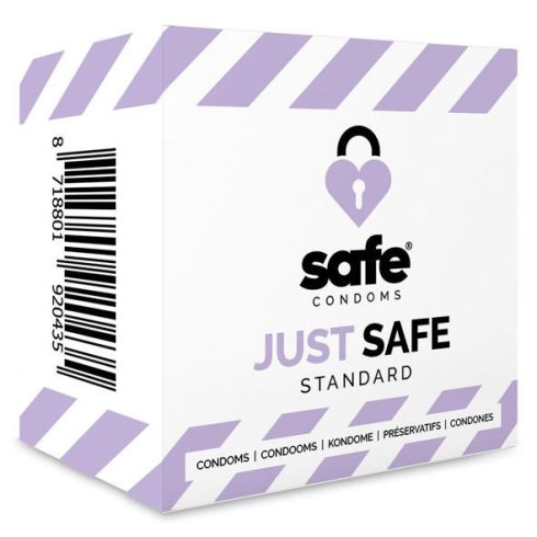 SAFE - condoms Just Safe Standard (5 pcs) ~ 16-25671