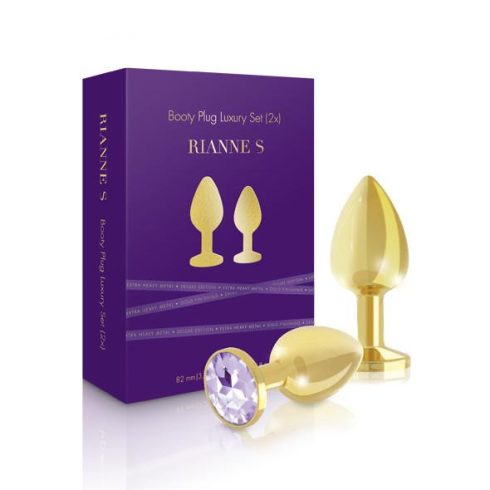 RS - Soiree - Booty Plug Original Luxury Set 2x Gold ~ 16-25901