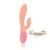 RS - Essentials - Xena Rabbit Vibrator Peach & Coral ~ 16-26361