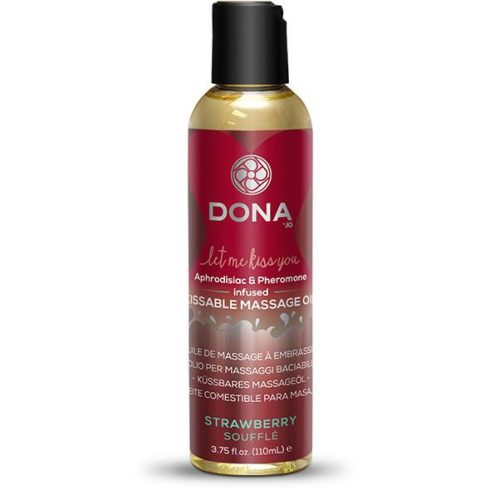 Dona - Kissable Massage Oil Strawberry Soufflé 110 ml ~ 16-26845
