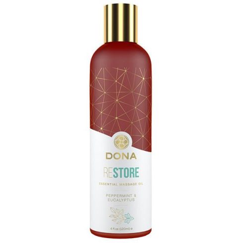 Dona - Essential Massage Oil Restore Peppermint & Eucalyptus 120 ml ~ 16-27123