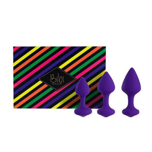 FeelzToys - Bibi Butt Plug Set 3 pcs Purple ~ 16-27865