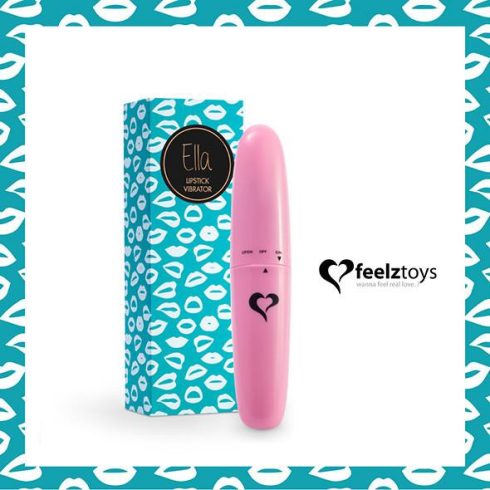 FeelzToys - Ella Lipstick Vibrator Pink ~ 16-27870