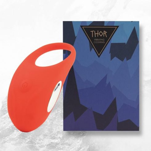 FeelzToys - Thor Cockring Red ~ 16-27898