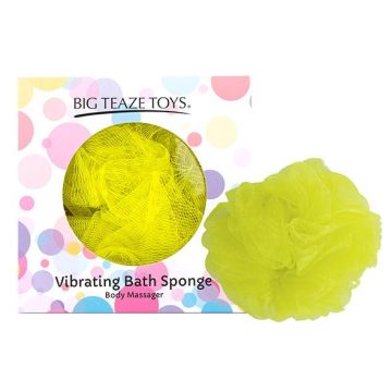Big Teaze Toys - Bath Sponge Vibrating Yellow ~ 16-29026
