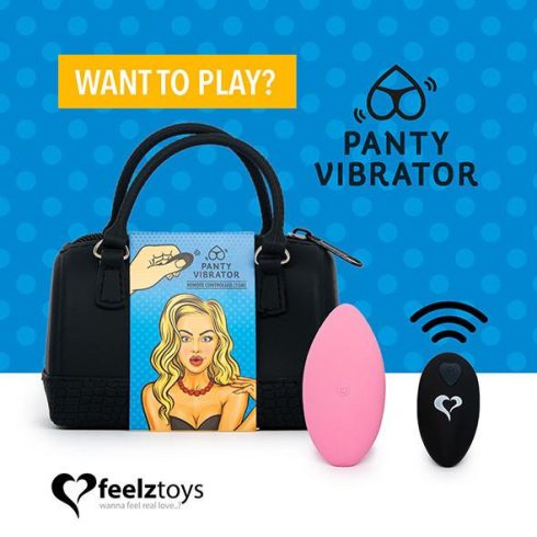 FeelzToys - Panty Vibe Remote Controlled Vibrator Pink ~ 16-29667