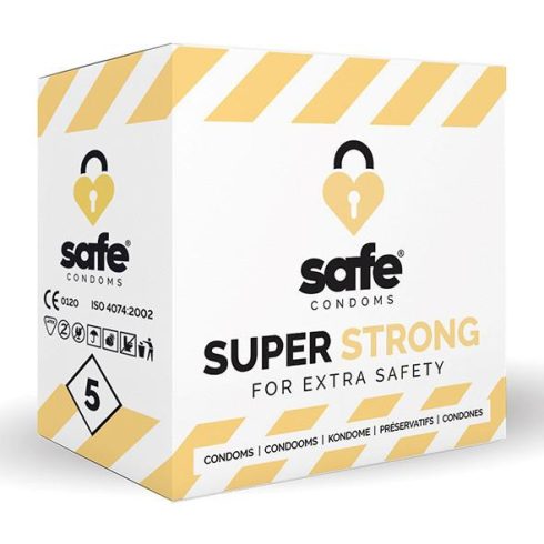 SAFE - condoms Super Strong for Extra Safety (5 pcs) ~ 16-29942