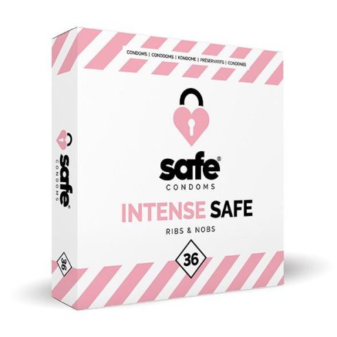 SAFE - condoms Intense Safe Ribs & Nobs (36 pcs) ~ 16-29943