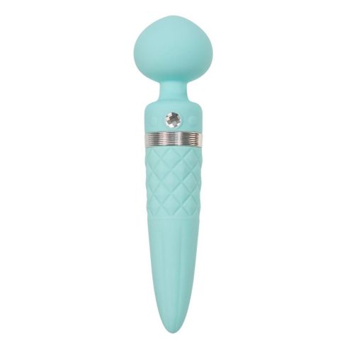 Pillow Talk - Sultry Wand Massager Teal ~ 16-30672