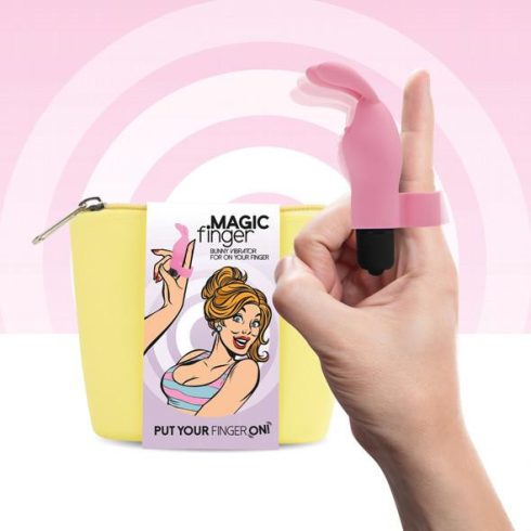 FeelzToys - Magic Finger Vibrator Pink ~ 16-30950