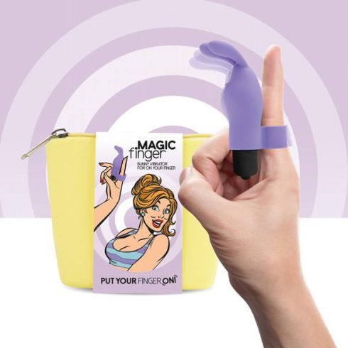 FeelzToys - Magic Finger Vibrator Purple ~ 16-30951