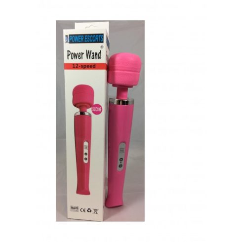 Powerwand  pink eu plug big size wand massager ~ 20-BR16-WIRED-PINK