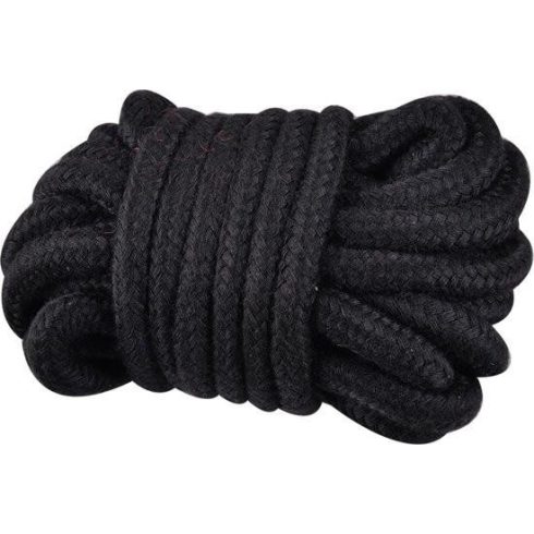 Kinky rope black soft bondage rope 5 meter 20-BR96-BLACK