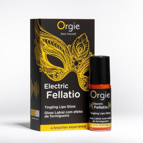 ORGIE Electric Fellatio Vibrating LipGloss 10ml 21340
