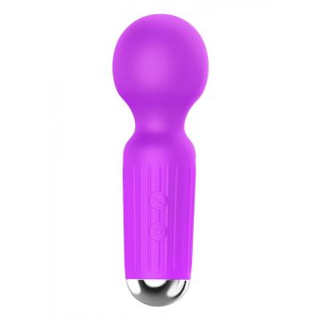 Rechargeable Mini Masager USB 20 Functions - Purple 22-00040