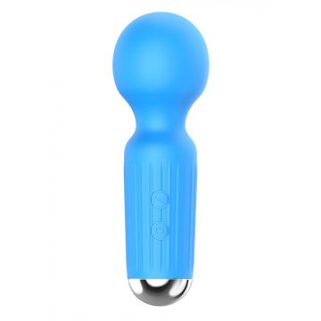 Rechargeable Mini Masager USB 20 Functions - Blue 22-00041