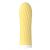Rechargeable Silicone Touch Vibrator USB 10 Functions - Yellow 22-00043