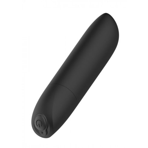 Rechargeable Powerful Bullet Vibrator USB 20 Functions - Shine Black 22-00046