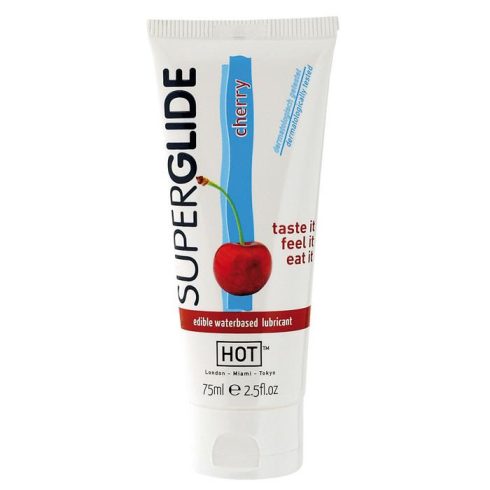 HOT Superglide CHERRY- 75ml edible lubricant waterbased 3-44115
