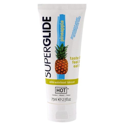 HOT Superglide PINEAPPLE- 75ml edible lubricant waterbased 3-44117