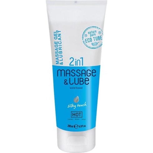 HOT Massage & Glide Gel 2in1 - 200 ml, Silky touch 3-44142