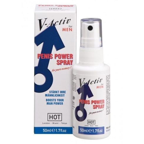 HOT V-Activ Penis Power Spray for Men 50ml 3-44560