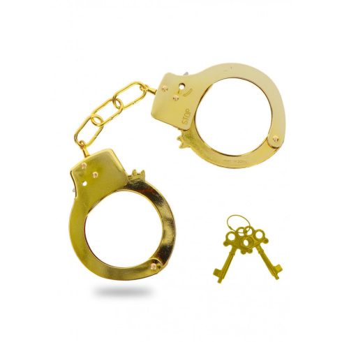Metal Handcuffs ~ 30-10351-X-GOLD