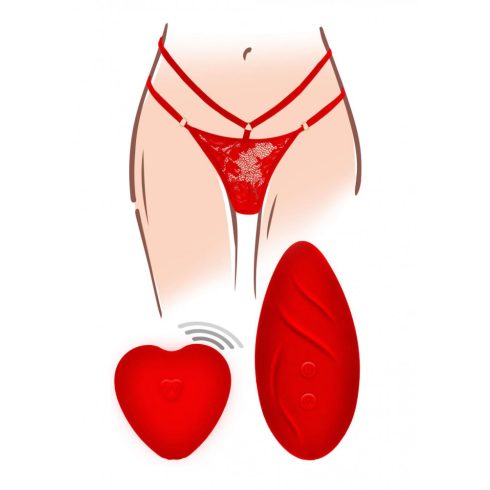 Divine Panty Vibe RED ~ 30-10378-X-RED