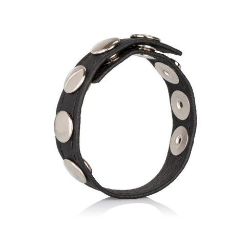 ADONIS ARES LEATHER COCKRING ~ 30-12690-X-BLACK