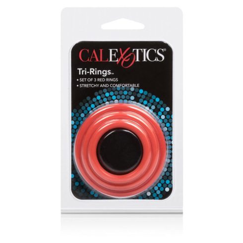 TRI-RINGS RED ~ 30-12720-X-RED