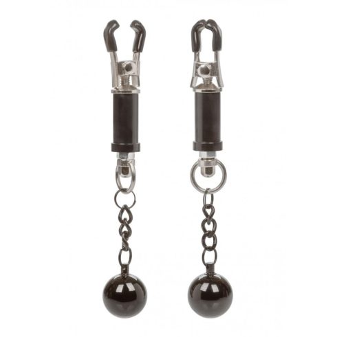 Weighted Twist Nipple Clamps ~ 30-12966-X-SILVER