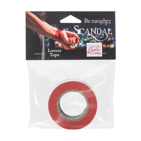 SCANDAL LOVERS TAPE RED ~ 30-12981-X-RED
