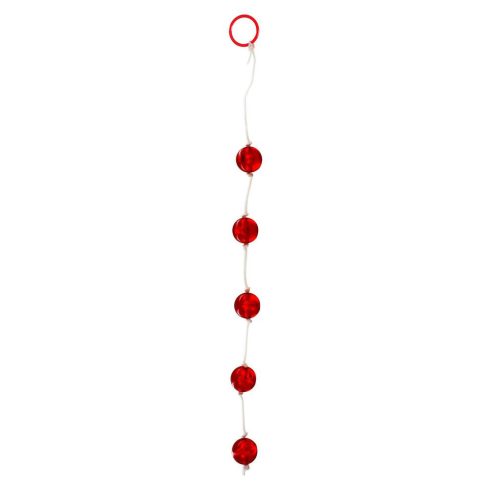 CLEAR ANAL BEADS LARGE 30-25031-X-RED