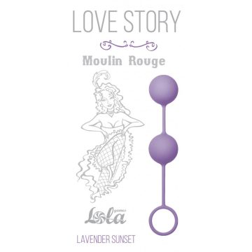  Vaginal Balls Medium Level Love Story Moulin Rouge Purple 3009-04lola