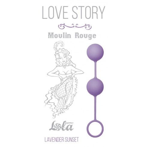 Vaginal Balls Medium Level Love Story Moulin Rouge Purple 3009-04lola