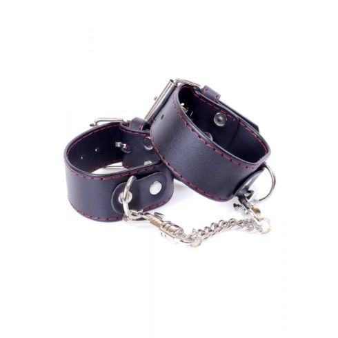 Fetish Boss Series Handcuffs 3 cm Red Lline 33-00114