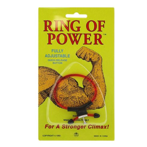 RING OF POWER ADJUSTABLE RING RED ~ 35-170042