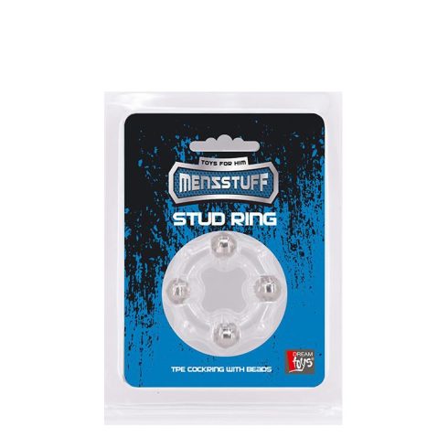 MENZSTUFF STUD RING CLEAR 35-21180