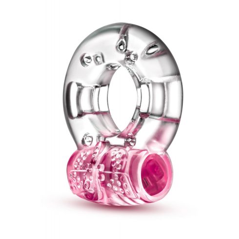 PLAY WITH ME AROUSER VIBRATING C-RING PINK ~ 35-331766