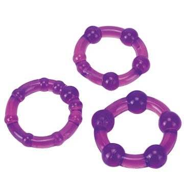ULTRA SOFT & STRETCHY PRO RINGS PURPLE ~ 35-50640