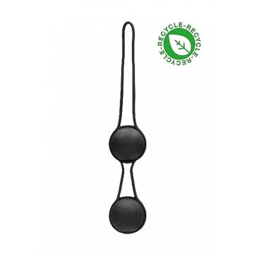 Geisha Balls - Biodegradable - Black ~ 36-NAT003BLK