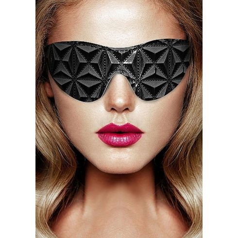 Luxury Eye Mask - Black ~ 36-OU348BLK